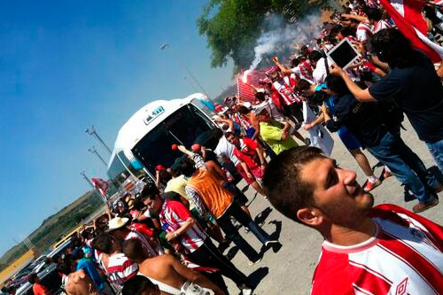 Aficionados del Algeciras CF / @PedroAzcotia