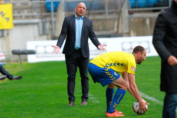 Claudio se lamenta durante el partido / Trekant Media