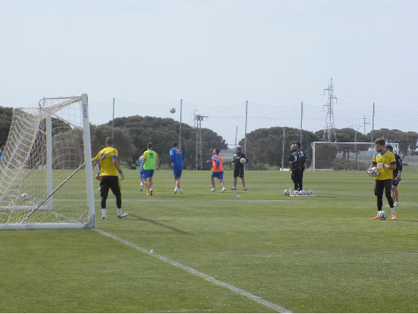 Entrenamiento del Cádiz CF / Trekant Media