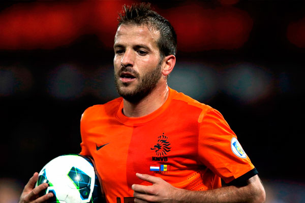 Rafael Van der Vaart, con la Selección de Holanda / televicentro.hn