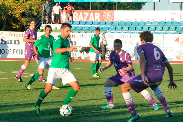 El Jaén empató en Villanueva de la Serena / foto: areadeportiva.net