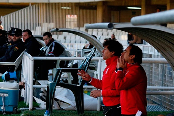 Banquillo del FC Cartagena / foto: Raúl Velasco - sportcartagena.es