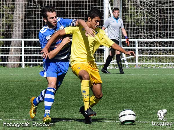 El Cádiz CF Juvenil en el partido ante el Sevilla Este / Paco Urri - lacanteracadiz.com