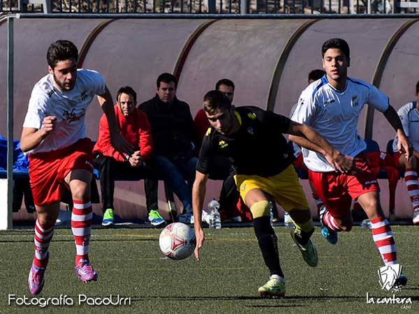 El Cádiz CF Juvenil jugó el sábado frente al CD Santa Fe en Granada / Paco Urri - lacanteracadiz.com