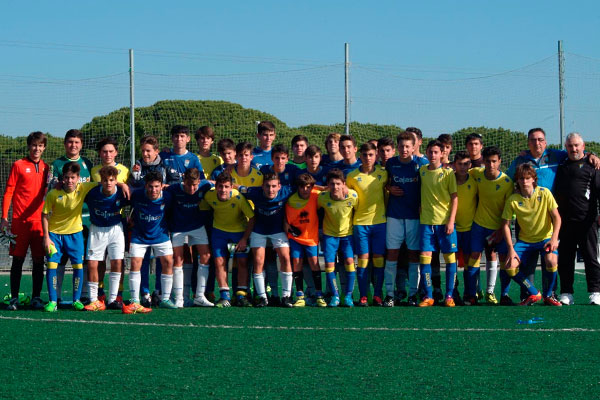 Cadetes del Balón de Cádiz y del Xerez CD / foto: cadizcf.com