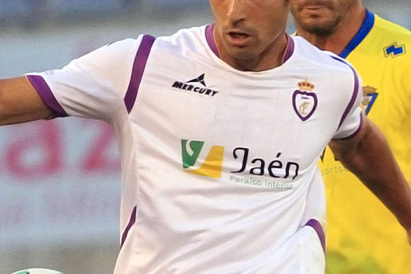 Detalle de la camiseta del Real Jaén / Trekant Media