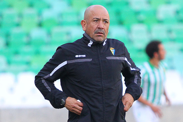 Claudio Barragán, durante el Real Betis B - Cádiz CF / Trekant Media