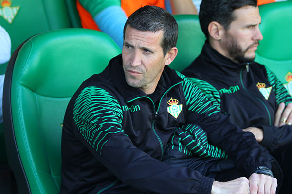 Juan Merino, entrenador del Real Betis B / Trekant Media