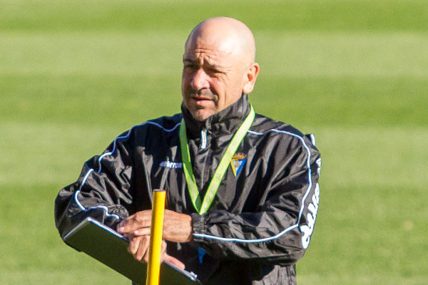 Claudio Barragán, entrenador del Cádiz CF / Trekant Media