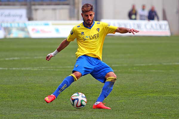 Juanma Espinosa, con el Cádiz CF / Trekant Media