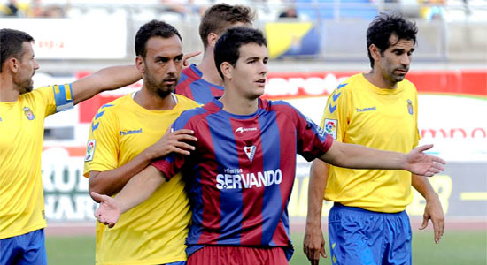 Aitor Arregi, con la SD Eibar