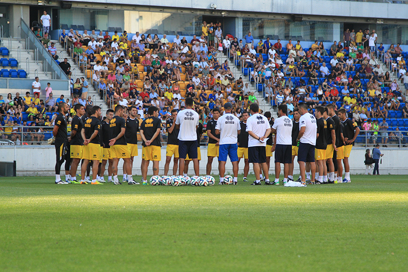 Entrenamiento del Cádiz CF en Carranza / Trekant Media