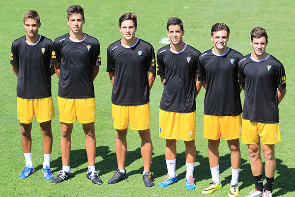 Las caras nuevas en los canteranos de la pretemporada 2014-2015 del Cádiz CF / Trekant Media