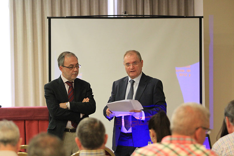 Pedro Pablo Cañadas y José Luis Molina toman la palabra en la Junta General de Accionistas / Trekant Media