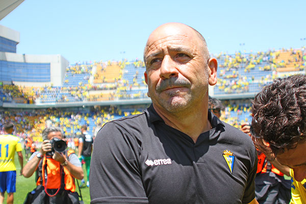 Claudio Barragán, entrenador del Cádiz CF / Trekant Media