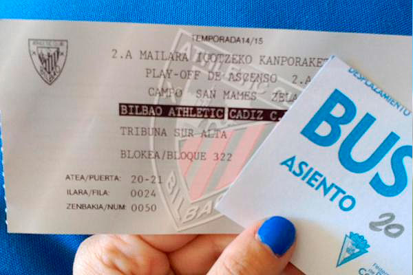 Entradas para Bilbao / Twitter @MariaRC91