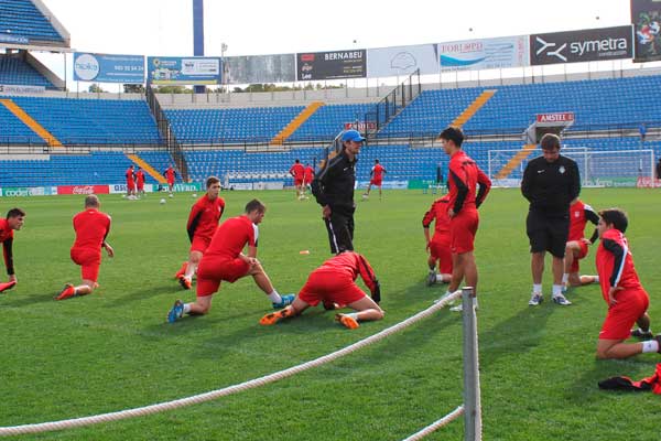 Entrenamiento del Hércules CF / foto: Hércules CF