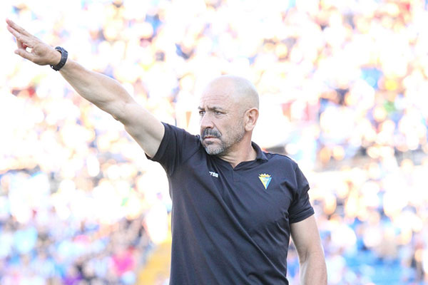 Claudio Barragán, entrenador del Cádiz CF / Javier Ayala - portalcadista.com