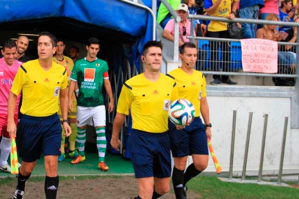 Ortiz Arias en el Cádiz - Cacereño de esta temporada / Trekant Media