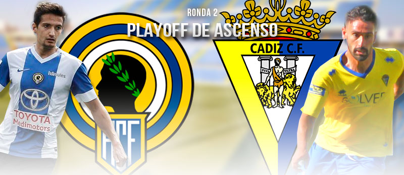 Hércules CF - Cádiz CF, en la Ronda 2 del playoff de ascenso a Segunda División