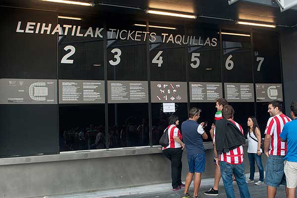 taquillas del estadio San Mamés / Athletic Club