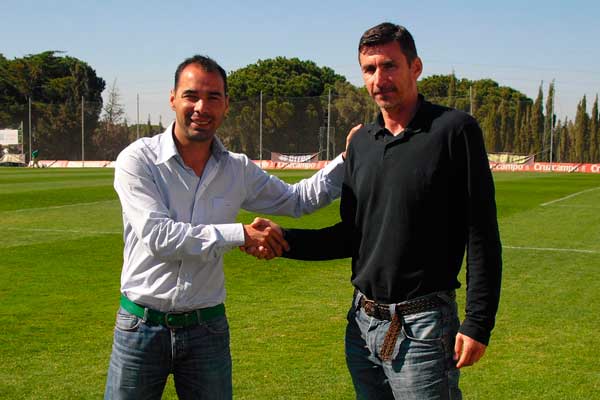 Jorge Cordero y Moisés Arteaga / foto: Cádiz CF