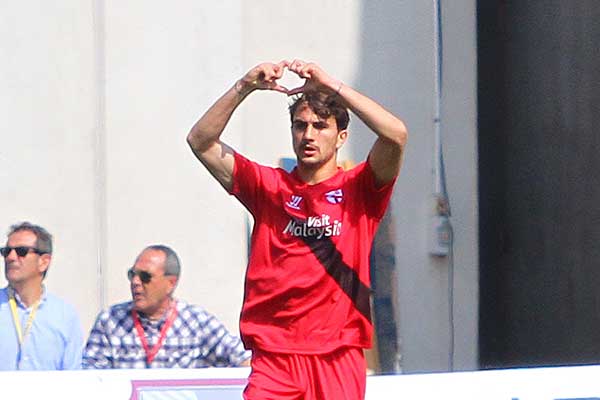 Juan Muñoz, jugador del Sevilla Atlético / Trekant Media