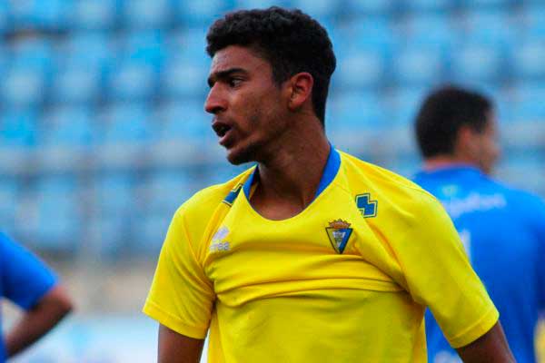 Román, autor del gol del Cádiz B / Trekant Media