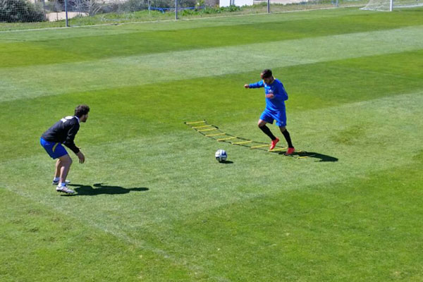 Juanma Espinosa, entrenando en solitario / Trekant Media