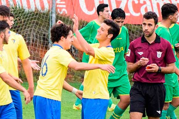 Cádiz CF Juvenil / foto: Paco Urri - lacanteracadiz.com