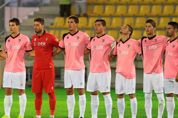 Imagen del equipo en Lepe en el partido de Copa esta temporada / Trekant Media