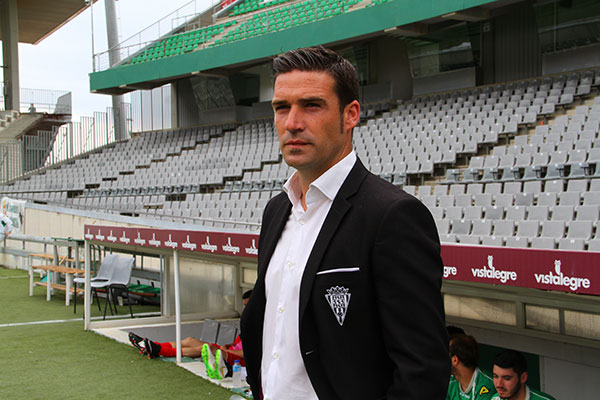 Luis Carrión, entrenador del Córdoba CF B / Trekant Media