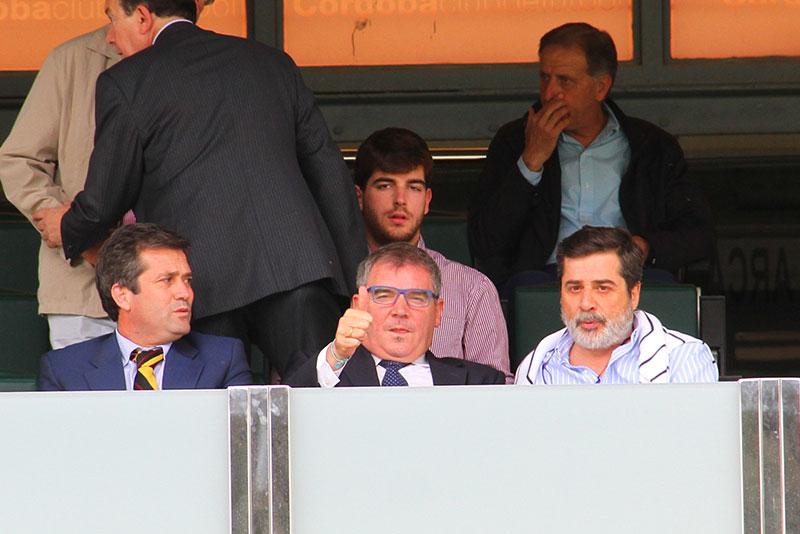 Manuel Vizcaíno, junto a Jorge Cobo, en Córdoba / Trekant Media