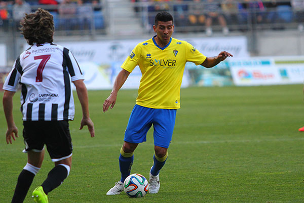 Nacho Navarrete, con el Cádiz CF / Trekant Media