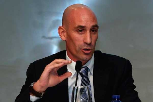 Rubiales, presidente de la AFE / foto: AFE-futbol.com