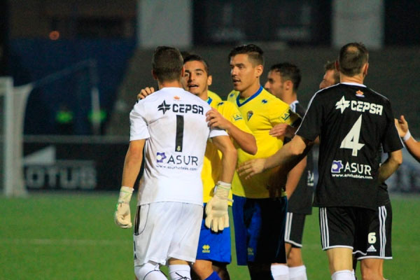 Último enfrentamiento entre la RB Linense y Cádiz CF / Trekant Media