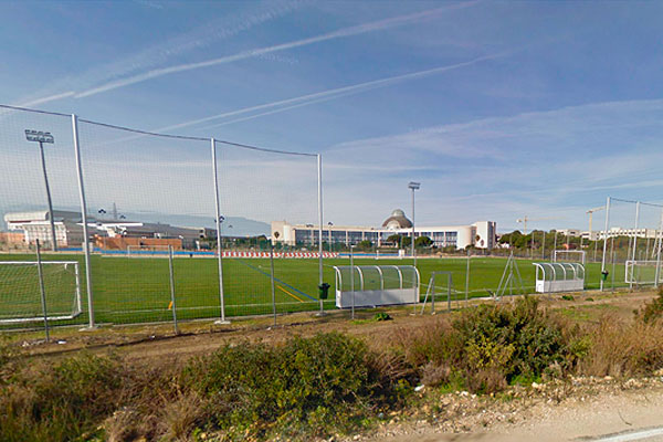 Campo de fútbol de la UCA / Google Maps