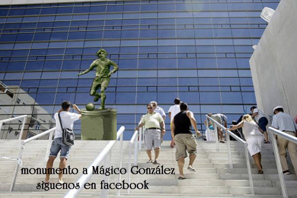 Propuesta de Monumento a Mágico González en el Nuevo Ramón de Carranza / Facebook