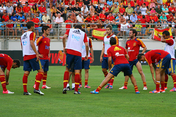 Entrenamiento de la Selección Española pre-olímpica en la 2012-2013 / Trekant Media