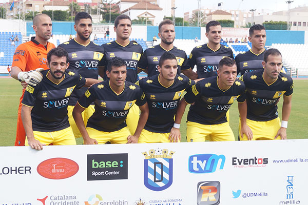 El Cádiz en Melilla / foto: udmelilla.es