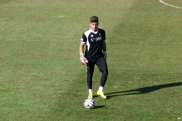 Ricky en el entrenamiento de este miércoles / Trekant Media