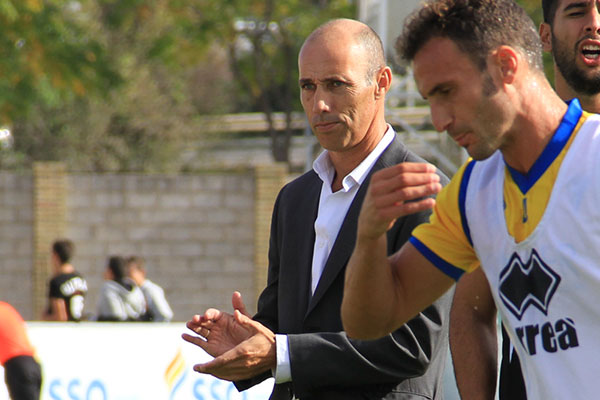 Antonio Calderón, en la previa del Sevilla Atlético - Cádiz / Trekant Media