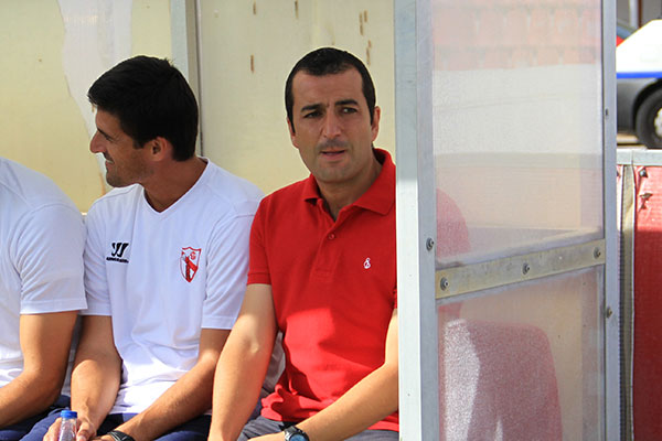 Diego Martínez, entrenador del Sevilla Atlético / Trekant Media