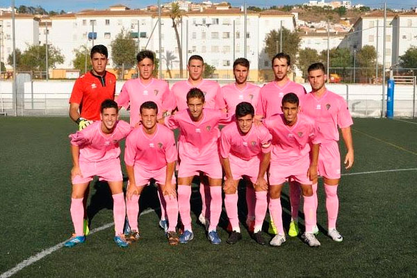 Once inicial del Cádiz CF Juvenil ante el CD 26 de Febrero / Twitter @cd26defebrero