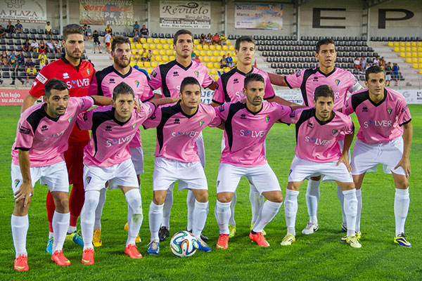 Once inicial del Cádiz CF en el partido de Copa del Rey de Lepe / Trekant Media