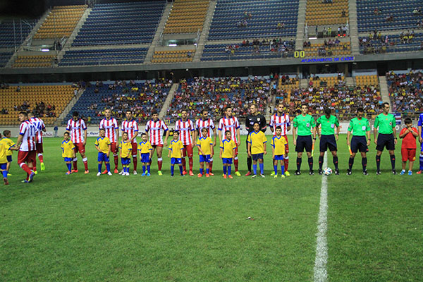 Equipo del Atlético de Madrid en la final del 60º Trofeo Ramón de Carranza / Trekant Media