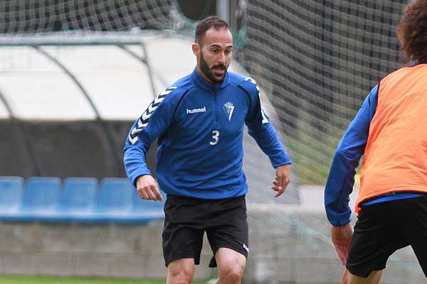 Andrés Sánchez, en un entrenamiento con el Cádiz CF / Trekant Media