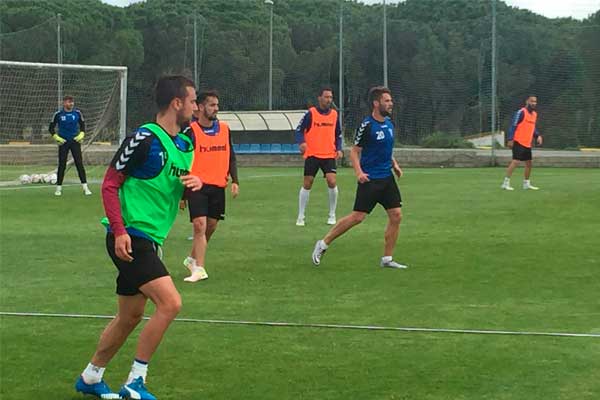 Entrenamiento de esta mañana en El Rosal / Trekant Media