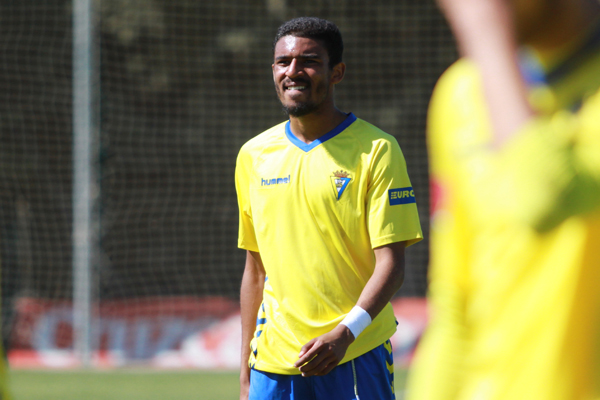 Román, con el Cádiz B. / Trekant Media