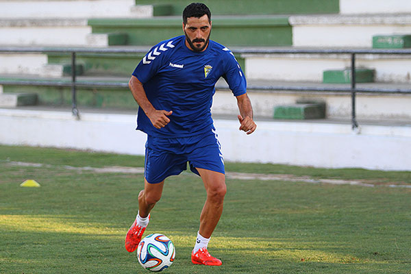 Dani Güiza entrenando con el Cádiz CF / Trekant Media